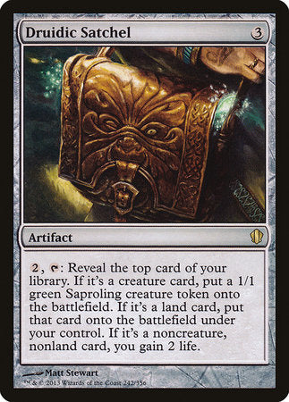 Druidic Satchel [Commander 2013] | Good Games North