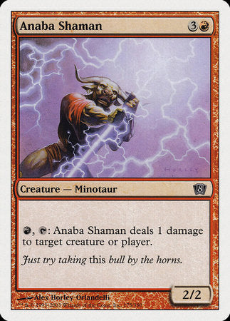 Anaba Shaman [Eighth Edition] | Good Games North