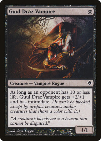 Guul Draz Vampire [Zendikar] | Good Games North