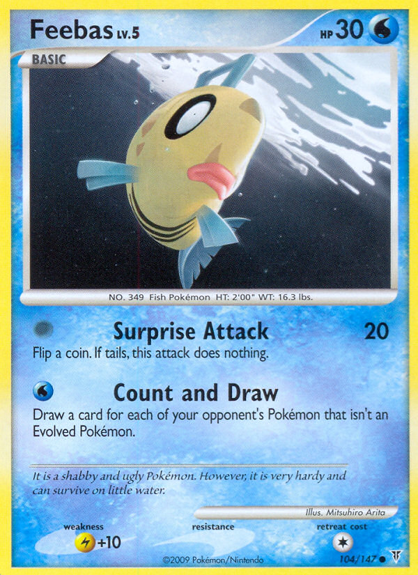 Feebas (104/147) [Platinum: Supreme Victors] | Good Games North