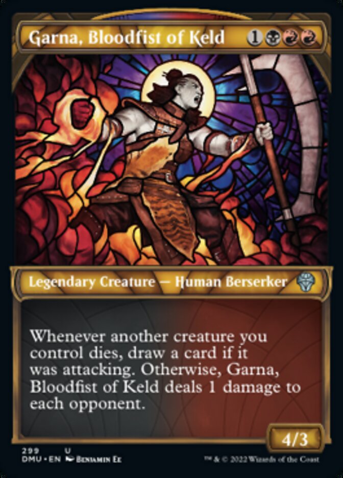 Garna, Bloodfist of Keld (Showcase) [Dominaria United] | Good Games North
