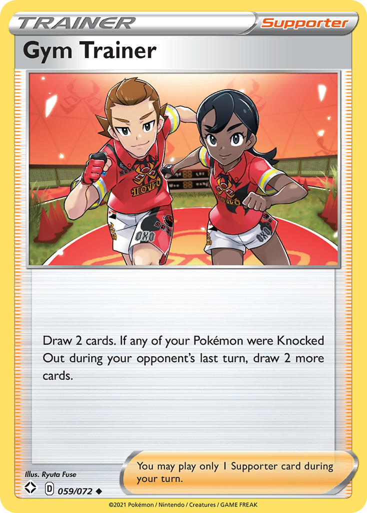 Gym Trainer (059/072) [Sword & Shield: Shining Fates] | Good Games North