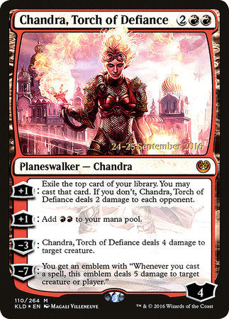 Chandra, Torch of Defiance [Kaladesh Promos] | Good Games North