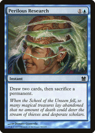 Perilous Research [Modern Masters] | Good Games North