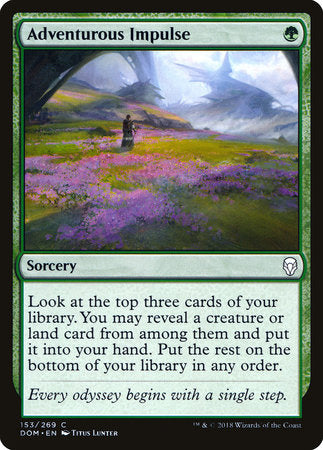 Adventurous Impulse [Dominaria] | Good Games North