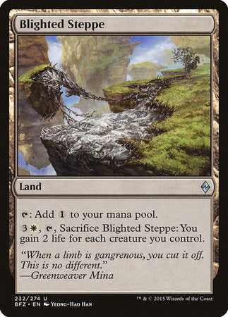 Blighted Steppe [Battle for Zendikar] | Good Games North