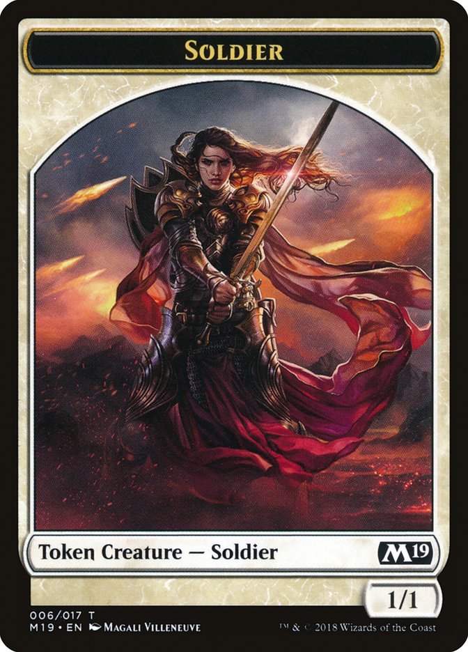 Soldier [Core Set 2019 Tokens] | Good Games North
