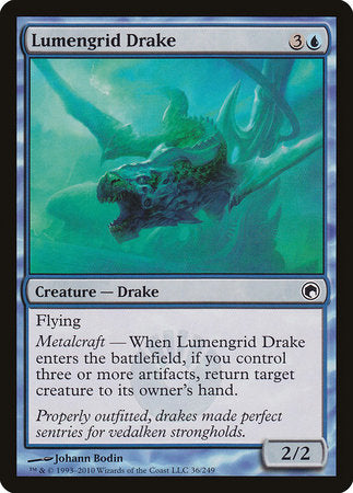 Lumengrid Drake [Scars of Mirrodin] | Good Games North