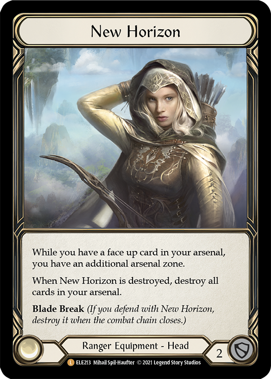 New Horizon [ELE213] (Tales of Aria)  1st Edition Cold Foil | Good Games North