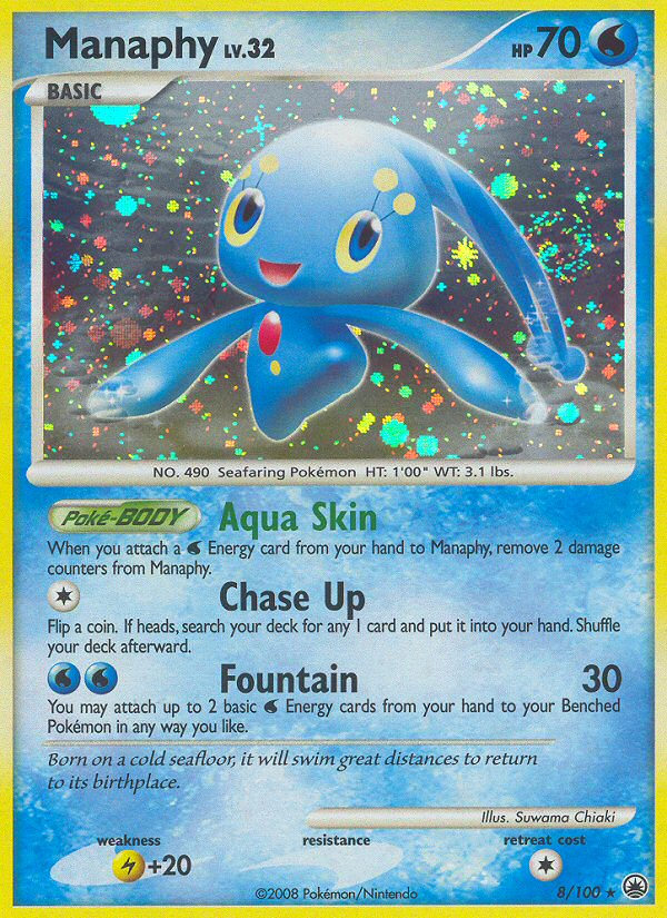 Manaphy (8/100) [Diamond & Pearl: Majestic Dawn] | Good Games North