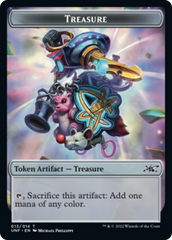Cat // Treasure (13) Double-sided Token [Unfinity Tokens] | Good Games North