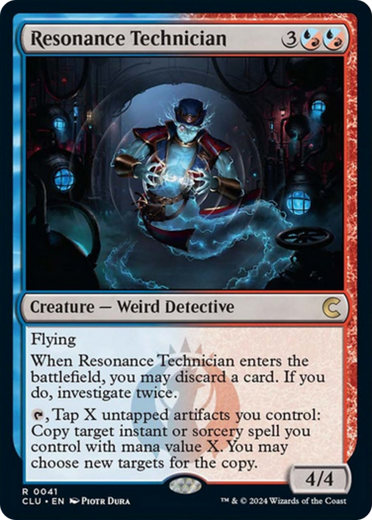 Resonance Technician [Ravnica: Clue Edition] | Good Games North