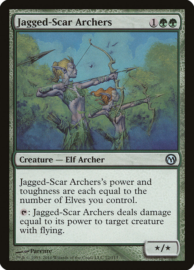 Jagged-Scar Archers [Duels of the Planeswalkers] | Good Games North