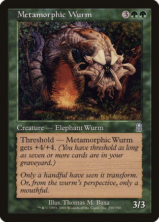 Metamorphic Wurm [Odyssey] | Good Games North