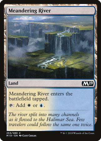 Meandering River [Core Set 2019] | Good Games North