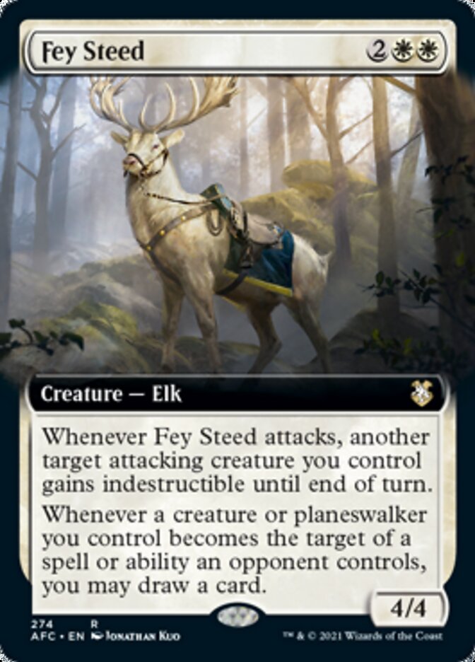 Fey Steed (Extended) [Dungeons & Dragons: Adventures in the Forgotten Realms Commander] | Good Games North