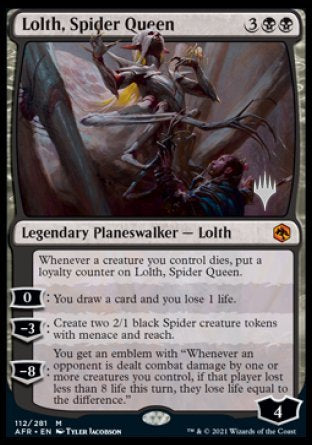 Lolth, Spider Queen (Promo Pack) [Dungeons & Dragons: Adventures in the Forgotten Realms Promos] | Good Games North