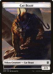 Cat Beast Token [Zendikar Rising] | Good Games North
