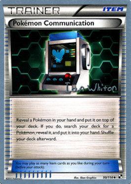 Pokemon Communication (99/114) (American Gothic - Ian Whiton) [World Championships 2013] | Good Games North
