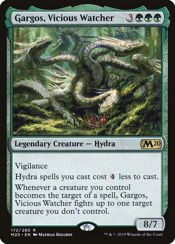 Gargos, Vicious Watcher [Core Set 2020] | Good Games North