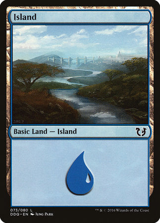 Island (73) [Duel Decks: Blessed vs. Cursed] | Good Games North