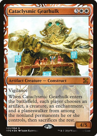 Cataclysmic Gearhulk [Kaladesh Inventions] | Good Games North