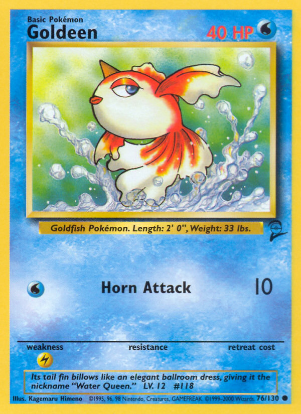 Goldeen (76/130) [Base Set 2] | Good Games North