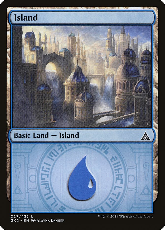Island (27) [Ravnica Allegiance Guild Kit] | Good Games North