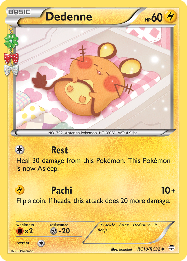Dedenne (RC10/RC32) [XY: Generations] | Good Games North