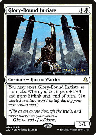 Glory-Bound Initiate [Amonkhet Promos] | Good Games North