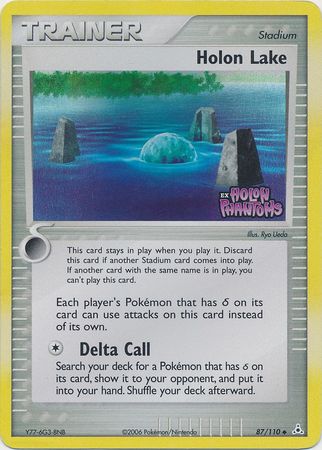 Holon Lake (87/110) (Stamped) [EX: Holon Phantoms] | Good Games North