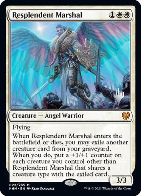 Resplendent Marshal [Kaldheim Promo Pack] | Good Games North
