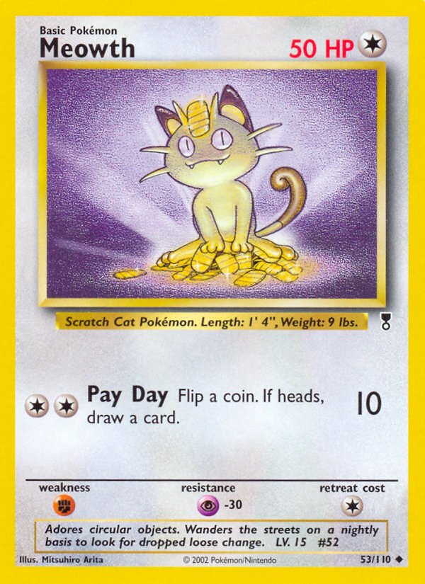 Meowth (53/110) [Legendary Collection] | Good Games North