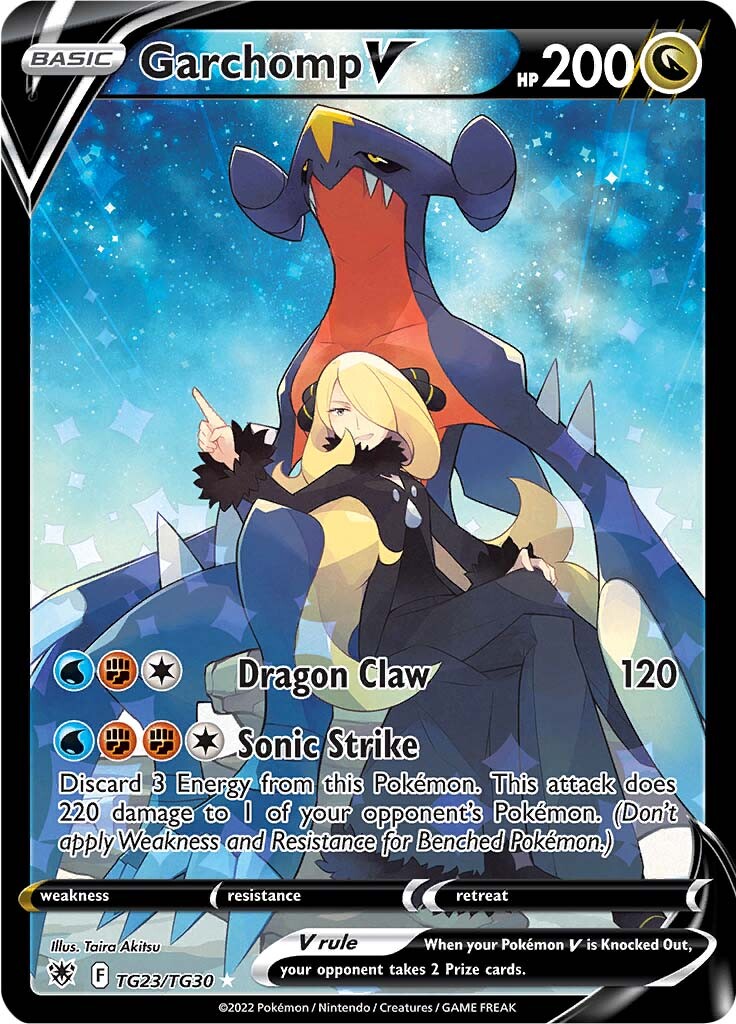 Garchomp V (TG23/TG30) [Sword & Shield: Astral Radiance] | Good Games North