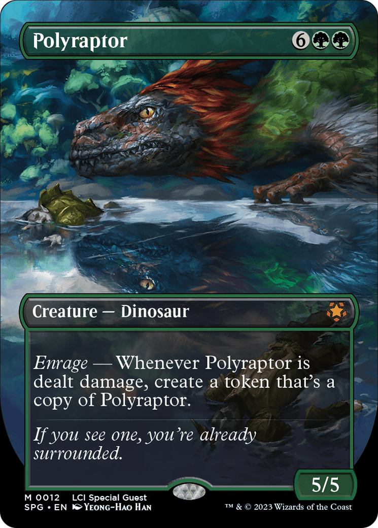 Polyraptor (Borderless) [The Lost Caverns of Ixalan Special Guests] | Good Games North