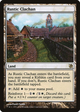 Rustic Clachan [Duel Decks: Elspeth vs. Tezzeret] | Good Games North