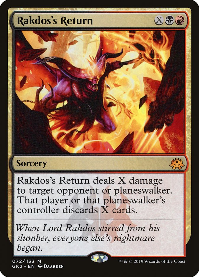 Rakdos's Return [Ravnica Allegiance Guild Kit] | Good Games North