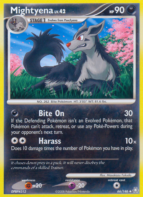 Mightyena (66/146) [Diamond & Pearl: Legends Awakened] | Good Games North