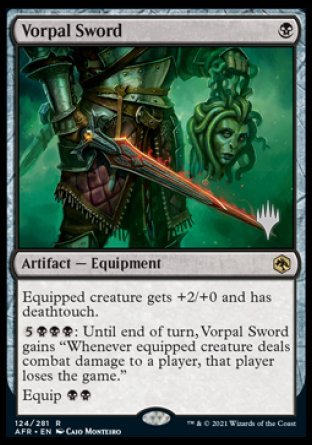 Vorpal Sword (Promo Pack) [Dungeons & Dragons: Adventures in the Forgotten Realms Promos] | Good Games North