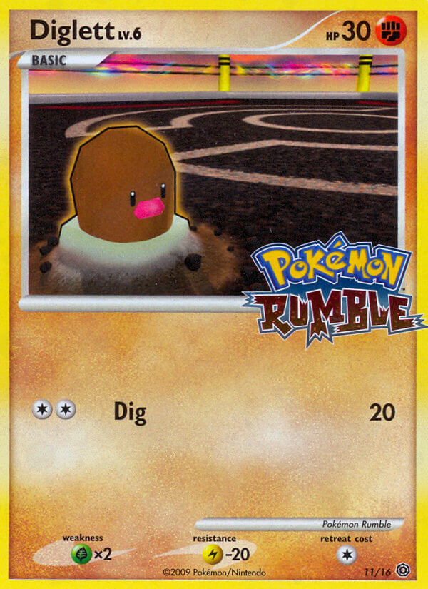 Diglett (11/16) [Pokémon Rumble] | Good Games North