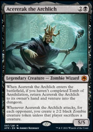 Acererak the Archlich (Promo Pack) [Dungeons & Dragons: Adventures in the Forgotten Realms Promos] | Good Games North