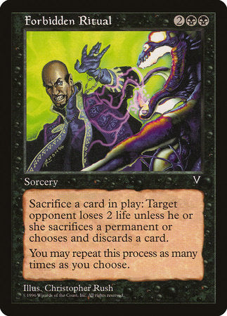 Forbidden Ritual [Visions] | Good Games North