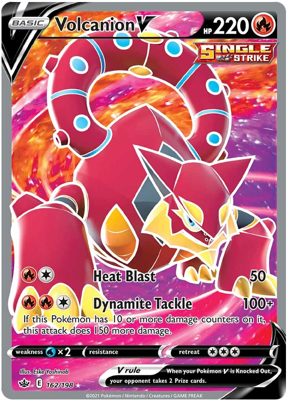 Volcanion V (162/198) [Sword & Shield: Chilling Reign] | Good Games North