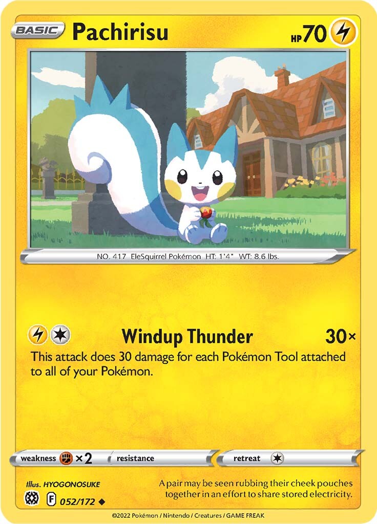 Pachirisu (052/172) [Sword & Shield: Brilliant Stars] | Good Games North