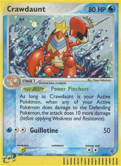 Crawdaunt (3/97) [EX: Dragon] | Good Games North