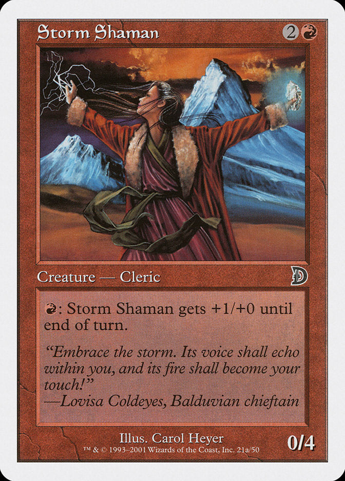 Storm Shaman (Female) [Deckmasters] | Good Games North