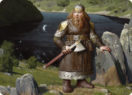 Mirrormere Guardian Art Card [The Lord of the Rings: Tales of Middle-earth Art Series] | Good Games North