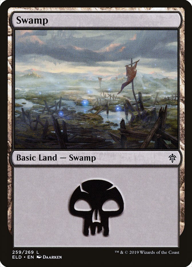 Swamp (259) [Throne of Eldraine] | Good Games North