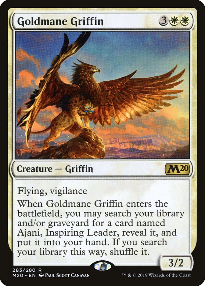 Goldmane Griffin [Core Set 2020] | Good Games North