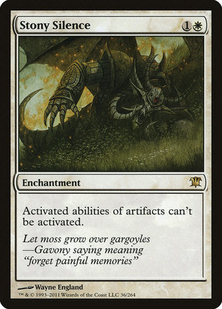 Stony Silence [Innistrad] | Good Games North
